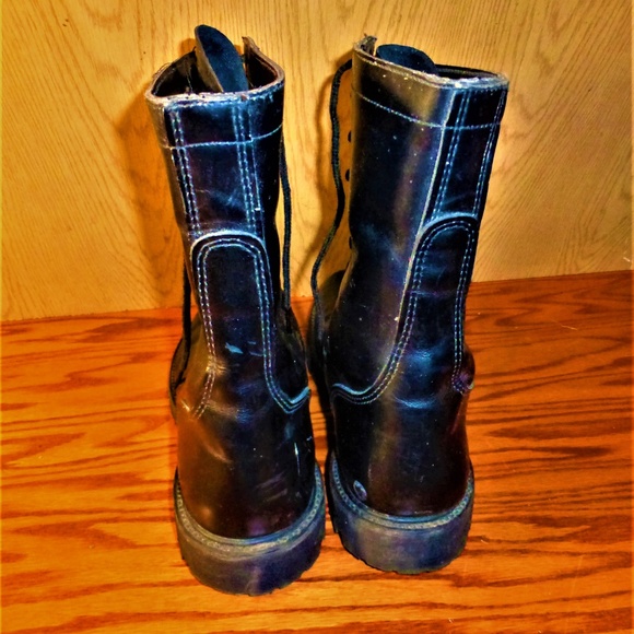 GORILLA SHOE MENS BLACK BOOTS - Picture 6 of 8